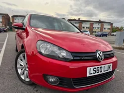 Red Used 2010 VW Golf VI GT Hatchback | £4,195 (Fair price)