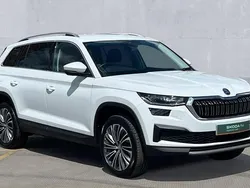 Moon white Used 2024 Skoda Kodiaq SE L Executive SUV | £27,650 (Good price)