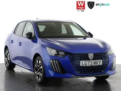 Blue Used 2023 Peugeot 208 Allure Hatchback | £16,099 (A bit pricey)
