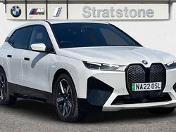 White Used 2022 BMW iX M Sport SUV | £30,399 (Fair price)