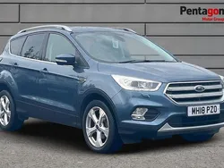 Blue Used 2018 Ford Kuga Titanium X SUV | £12,495 (Fair price)