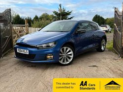 Blue Used 2014 VW Scirocco GT Coupe | £4,795 (Fair price)