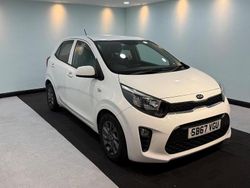 White Used 2017 Kia Picanto Hatchback | £9,550 (Fair price)