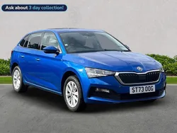 Blue Used 2023 Skoda Scala SE Technology Hatchback | £14,448 (Fair price)
