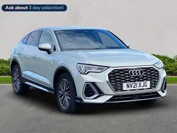 Silver Used 2021 Audi Q3 S-Line SUV | £27,796 (Fair price)