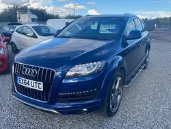 Blue Used 2014 Audi Q7 S-Line SUV | £12,999 (Super price)
