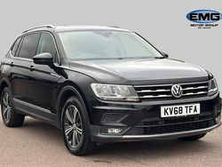 Black Used 2018 VW Tiguan Allspace SE SUV | £17,495 (Good price)