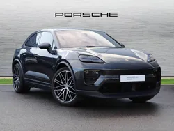 Volcano grey metallic New 2024 Porsche Macan 4 Electric SUV | £74,990