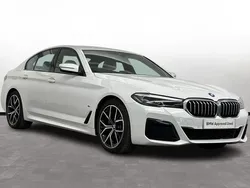 White Used 2023 BMW 520 M Sport Sedan | £32,100 (Fair price)