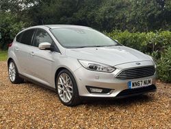 Silver Used 2017 Ford Focus Titanium X Hatchback | £8,245 (Good price)