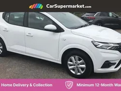 White Used 2022 Dacia Sandero Comfort Hatchback | £9,997 (Good price)