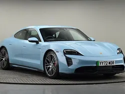Blue Used 2023 Porsche Taycan Performance Package Sedan | £53,000 (Super price)
