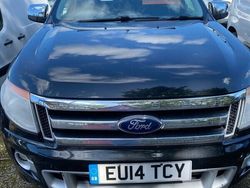 Black Used 2014 Ford Ranger Limited Pickup | £9,995 (Fair price)