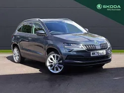 Quartz grey metallic Used 2020 Skoda Karoq SE L SUV | £19,900 (Fair price)