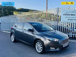Grey Used 2017 Ford Focus Titanium Hatchback | £7,195 (Fair price)