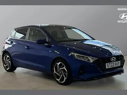 Blue Used 2022 Hyundai i20 Premium Hatchback | £13,950 (Fair price)
