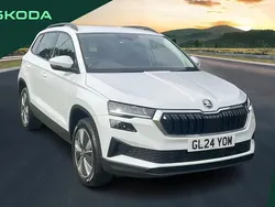 White Used 2024 Skoda Karoq SE Drive SUV | £22,495 (Fair price)