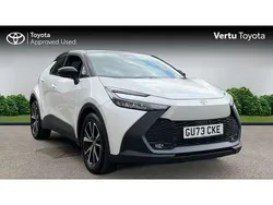 White Used 2023 Toyota C-HR Design SUV | £26,230 (Fair price)