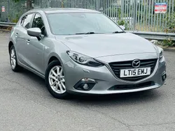 Silver Used 2015 Mazda 3 Hatchback | £7,125 (Fair price)