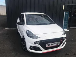 White Used 2024 Hyundai i10 N Line Hatchback | £15,795 (Fair price)