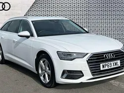 White Used 2020 Audi A6 Sport Estate | £27,257 (Fair price)