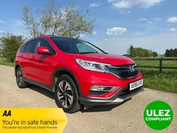 Red Used 2016 Honda CR-V EX SUV | £12,999 (Fair price)