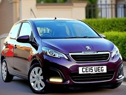 Purple Used 2015 Peugeot 108 Active Hatchback | £3,595 (Fair price)