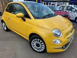 Yellow Used 2017 Fiat 500 Lounge Hatchback | £4,995 (Super price)