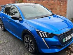 Blue Used 2021 Peugeot e-208 GTi Hatchback | £12,599 (Fair price)