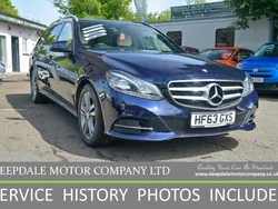 Blue Used 2013 Mercedes E220 SE Estate | £8,490 (Fair price)