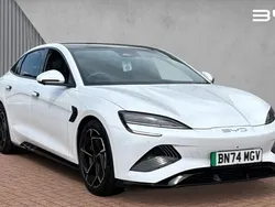 White Used 2024 BYD Seal Design Sedan | £32,839 (Fair price)