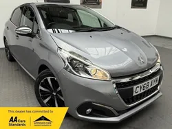 Grey Used 2018 Peugeot 208 S Hatchback | £8,990 (A bit pricey)