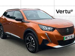 Orange Used 2022 Peugeot e-2008 Allure+ SUV | £14,386 (Fair price)
