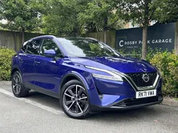 Blue Used 2022 Nissan Qashqai Tekna SUV | £23,250 (Expensive)