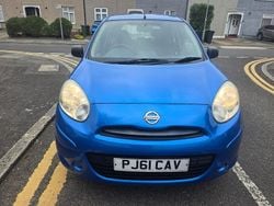 Blue Used 2011 Nissan Micra Visia Hatchback | £2,250 (Fair price)