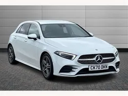 Digital white Used 2020 Mercedes A200 Executive Hatchback | £19,856 (Fair price)