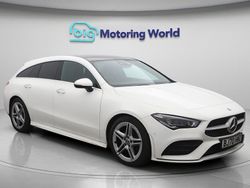 White Used 2020 Mercedes CLA180 Shooting Brake AMG line Estate | £19,500 (Fair price)