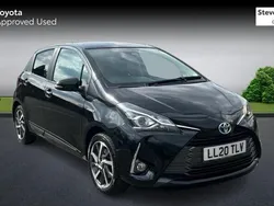 Black Used 2020 Toyota Yaris Hybrid Hatchback | £13,489 (Good price)