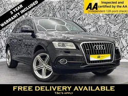 Black Used 2016 Audi Q5 S-line plus SUV | £12,195 (Fair price)