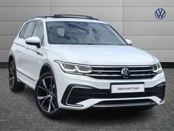 White Used 2022 VW Tiguan R-line SUV | £29,283 (Fair price)