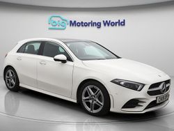 White Used 2019 Mercedes A200 AMG line Hatchback | £16,200 (A bit pricey)