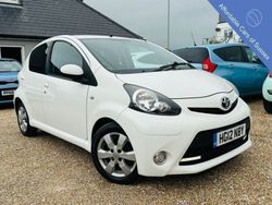 White Used 2012 Toyota Aygo Hatchback | £5,295 (Fair price)
