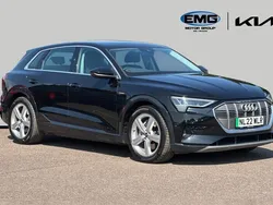 Black Used 2022 Audi e-tron Advanced SUV | £21,295 (Good price)