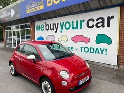 Red Used 2013 Fiat 500 Hatchback | £2,995 (Good price)