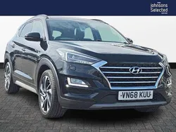 Black Used 2018 Hyundai Tucson Premium SE SUV | £15,799 (Fair price)