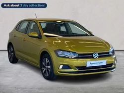 Yellow Used 2019 VW Polo SE Hatchback | £10,699 (Good price)