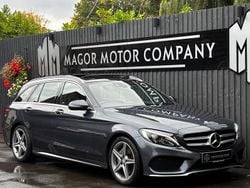 Grey Used 2016 Mercedes C220 AMG line Estate | £11,499 (A bit pricey)