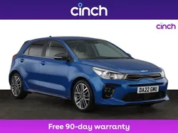 Blue Used 2022 Kia Rio 4 Hatchback | £14,989 (Fair price)