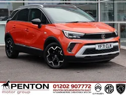 Orange Used 2021 Vauxhall Crossland Ultimate SUV | £14,990 (Fair price)