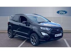 Black Used 2022 Ford Ecosport ST-Line SUV | £10,316 (Fair price)
